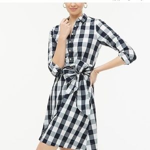 J crew Gingham Dress